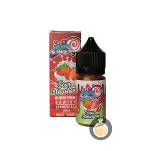 Horny Bubblegum - Sour Strawberry Salt Nicotine - Vape E Juice & E Liquid