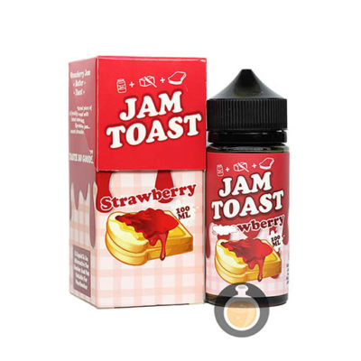 Jam Toast - Strawberry - Malaysia Best Vape E Juice & E Liquid Store