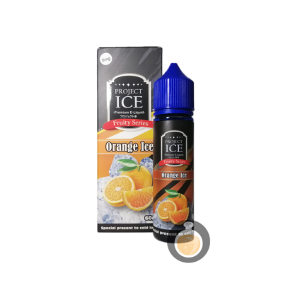 Project Ice Fruity Series - Orange Ice - Vape E Juices & E Liquids Store