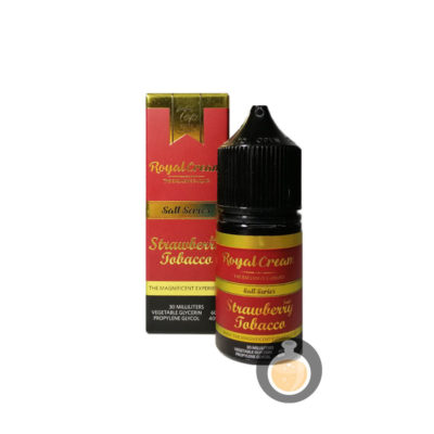 Royal Cream Salt Series - Strawberry Tobacco - Vape E Juices & E Liquids Online Store