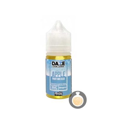 7 Daze - Salt Series Red Apple Fruit Mix Iced - Vape Juice & E Liquid Distro