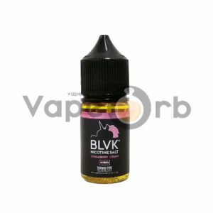 BLVK Salt Nic Strawberry Cream Wholesale Vape Juice & E Liquid Distro