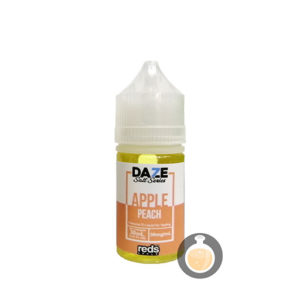 7 Daze - Salt Series Reds Apple Peach - Wholesale Vape Juice & E Liquid