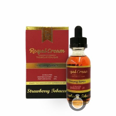 Royal Cream - Strawberry Tobacco - Wholesale Vape E Juices & E Liquids Online Store