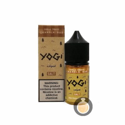 Yogi E Liquid - Vanilla Tobacco Granola Bar Salt Nic - Wholesale Malaysia Vape Juice & US E Liquid