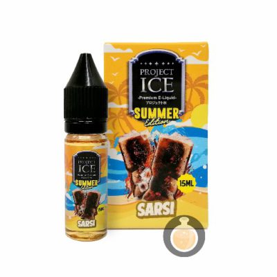Project Ice - Summer Edition Sarsi Salt Nic - Wholesale Malaysia Vape Juice & E Liquid