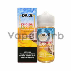 7 Daze Fusion Pineapple Coconut Banana Ice Wholesale Vape Juice