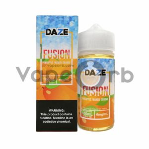 7 Daze Fusion Pineapple Mango Orange Ice Wholesale Vape E Liquid