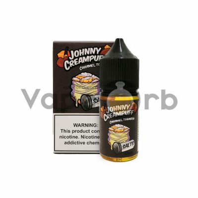 Johnny Creampuff Caramel Tobacco Salt Nic Vape Juice & E Liquid