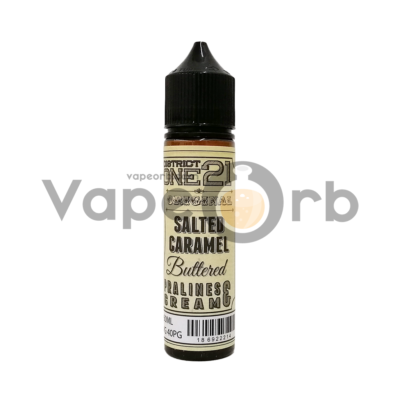 District One 21 Salted Caramel Vape Juice & E Liquid Shop