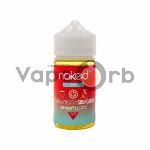 Naked 100 Asia Edition Strawberry Sour Candy Ice Vape Liquid